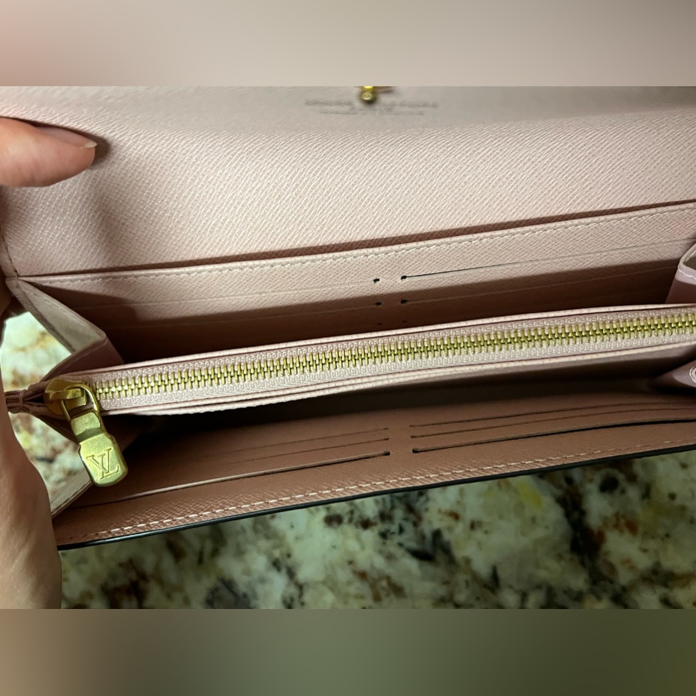 Louis Vuitton Sarah Wallet Rose Ballerine 2021 - Picture 5 of 13